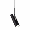 Підвіс чорний/білий з направленим плафоном-спотом Н-27 см W-6 см IP20 Black / White Base Tube Line 231009-100002665