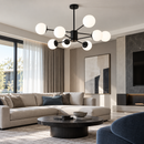 Люстри чорні Wendy modo 6 lamps / 8 lamps D-90 cm Black 230318-100001426
