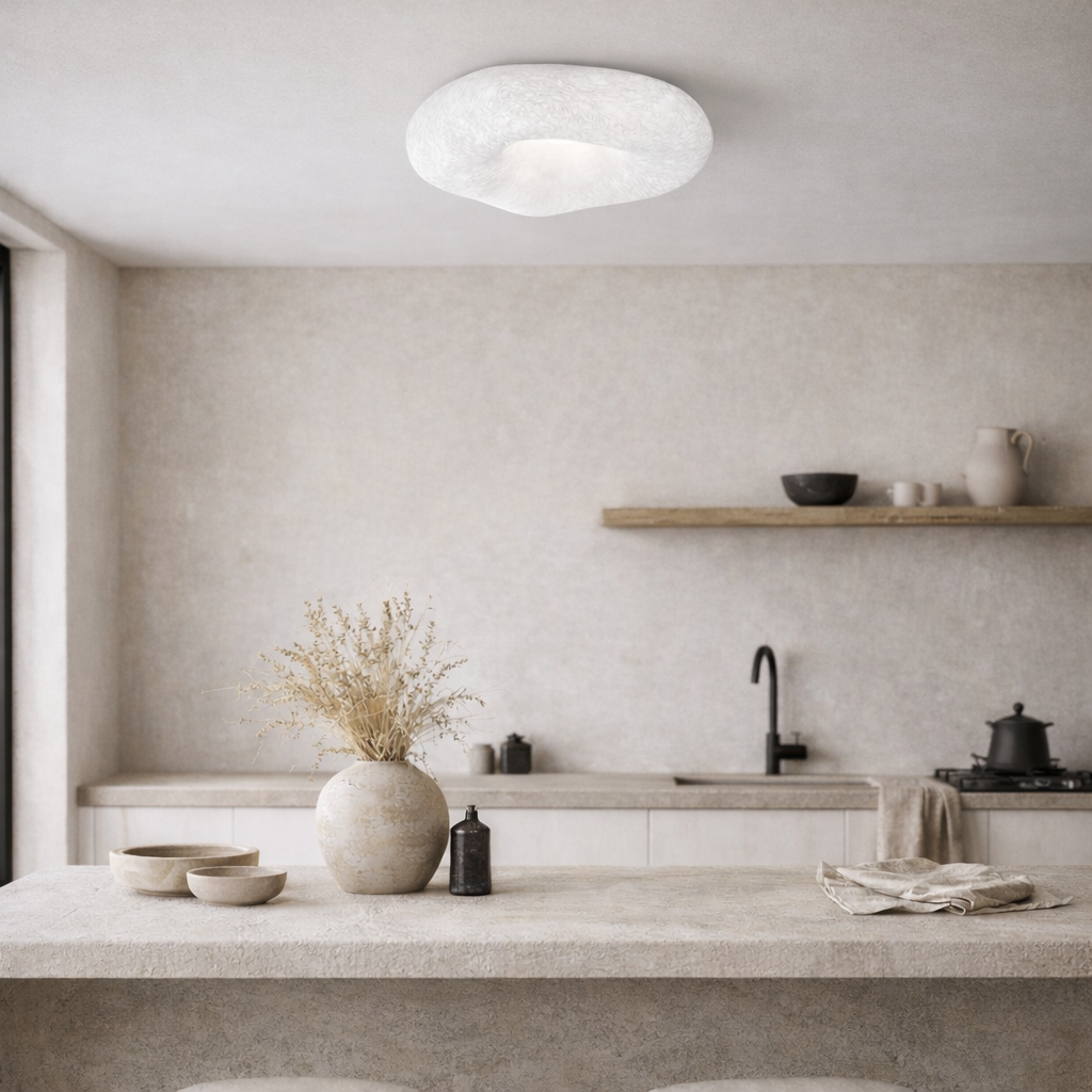 Стельова люстра біла D-45 cm Led 36W White Lightness Donut 260218-100007463