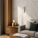 Бра поворотне з вимикачем на корпусі white turn high 4000K H-20 cm 240936-100003682