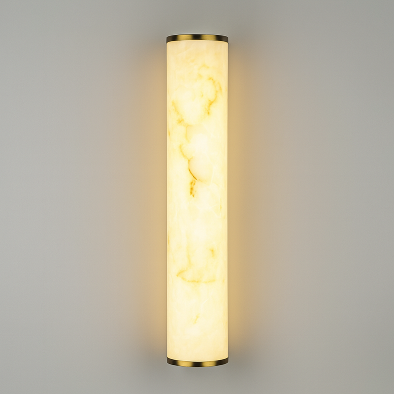 Настінний світильник з імітацією мармуру H-60 cm/ 80 cm Marble imitation round 250818-100005717