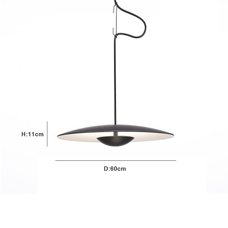 Підвісні світильники Ginger lamp H5 Black D350 Led 5W / D450 Led 12W / D600 Led 18W 240458-100003231