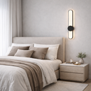Настінний світильник чорний H-60 cm Led 15W Black Clip Lamp 260218-100007465