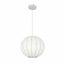 Підвісний світильник білий W-26 cm H-22 cm E27 Lightness Ball 260218-100007466