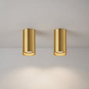 Точковий світильник золотий H-10 cm GU10 Gold Tube 260940-100008784