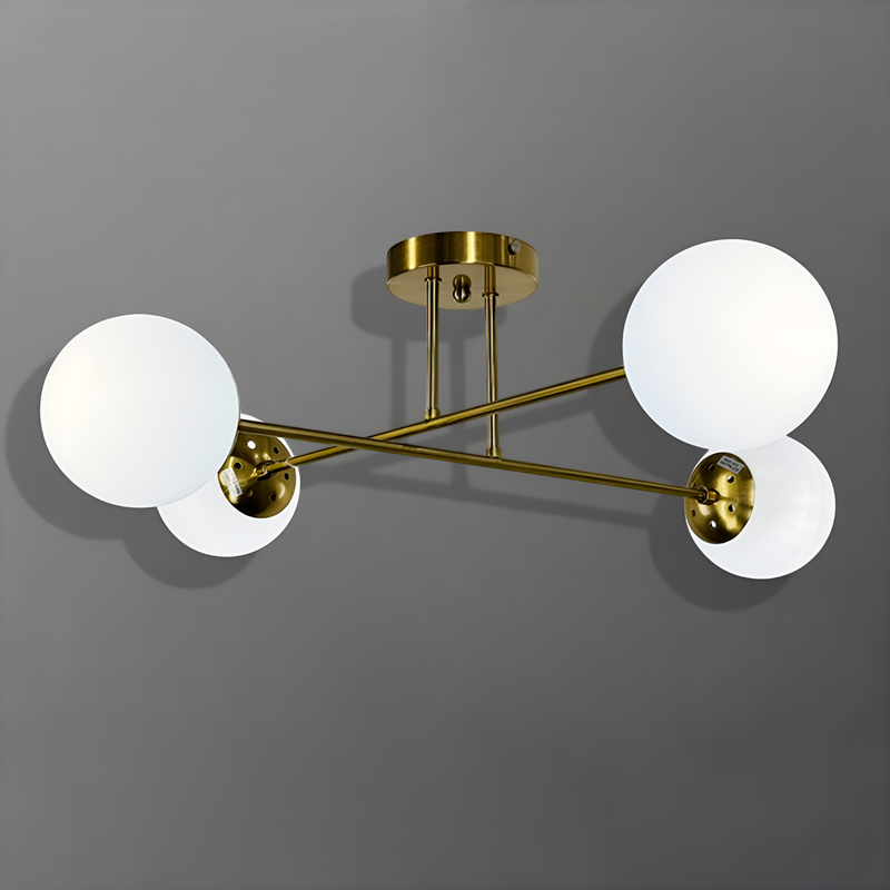 Люстра Modo Lamia 4/ 6/ 8 шт Е27 Gold + White 250418-100004384