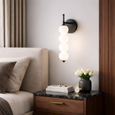 Світильник настінний чорний на 3 / 4 / 5 плафонів куль Led 5W / 6W / 8W Black + White Bollo Pearls 260458-100007775