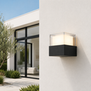 Настінний вуличний світильник Led 6W IP54 3000K Black White Cuby 260619-100008141