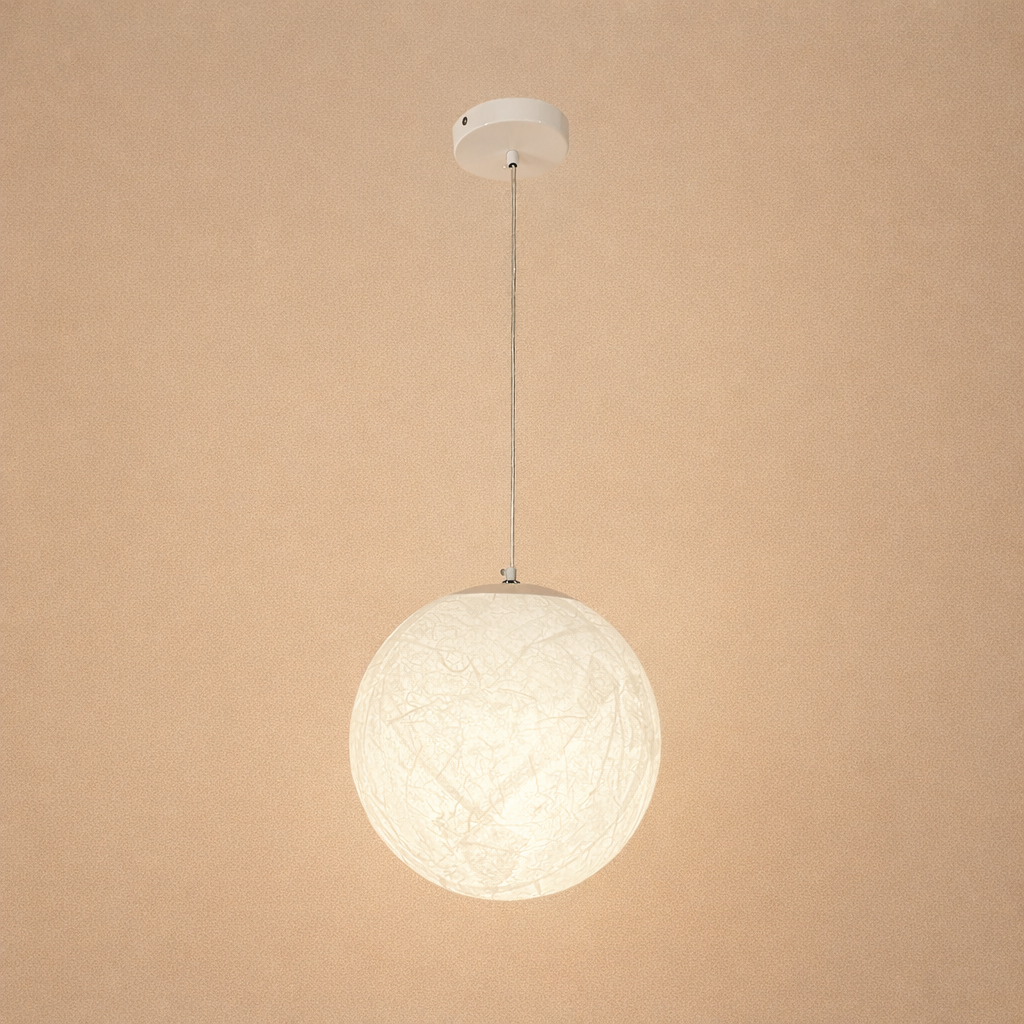 Світильник білий підвісний куля D-30 cm E27 White Lightness Ball 260218-100007467