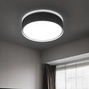 Стельові світильники з пультом 3000K-6000K D-45cm Led 60W / D-60cm Led 72W Black Ceiling Gofre 250819-100005804