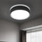 Стельові світильники з пультом 3000K-6000K D-45cm Led 60W / D-60cm Led 72W Black Ceiling Gofre 250819-100005804