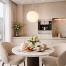 Світильник білий підвісний куля D-30 cm E27 White Lightness Ball 260218-100007467