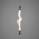 Світильник підвісний чорний з рель'єфним плафоном L - 60 cm / 80 cm Led Black Silk 260822-100008627