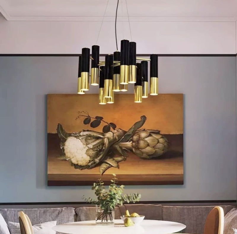 Люстра Spot Black + Gold D-35 см / D-60 см 230518-100002049