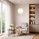 Підвісний світильник білий D-25 cm / 30 cm E27 Lightness Balls 260218-100007468