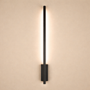 Світильник чорний настінний L-60cm / L-80 cm Led 5W / 10W Black Pipe Line Square B 251222-100006932