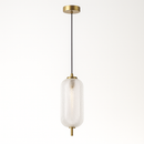 Підвісний світильник золотий з прозорим плафоном W-15 cm Led 14W Clear Colours 250931-100006123