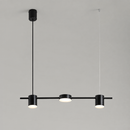 Люстра видовжена чорна L-75 cm Led 24W 3000K-6000K Black Ray Boshi 260822-100008618