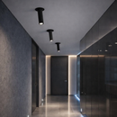 Світильник точковий врізний акцентний чорний H- 10 cm / 20 cm Led 5W Black Tube 260128-100007262