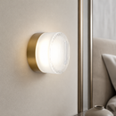 Настінний світильник IP54 D-14 cm Led 5W 4000K Gold+Clear Lori 251036-100006270