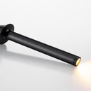 Світильник точковий врізний акцентний чорний H- 10 cm / 20 cm Led 5W Black Tube 260128-100007262