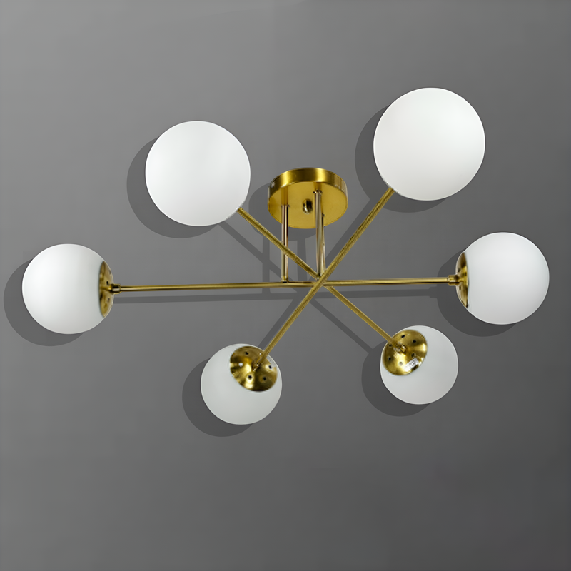 Люстра Modo Lamia 4/ 6/ 8 шт Е27 Gold + White 250418-100004384