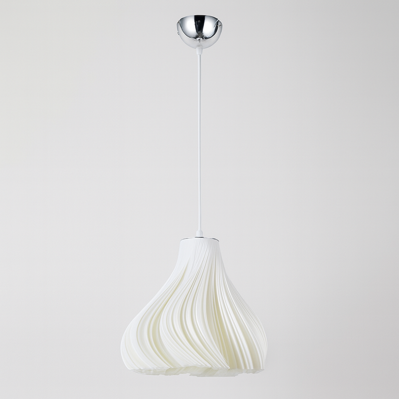 Світильник підвісний білий у формі квітки D-35 cm E27 White Flowers Florence 250931-100006028