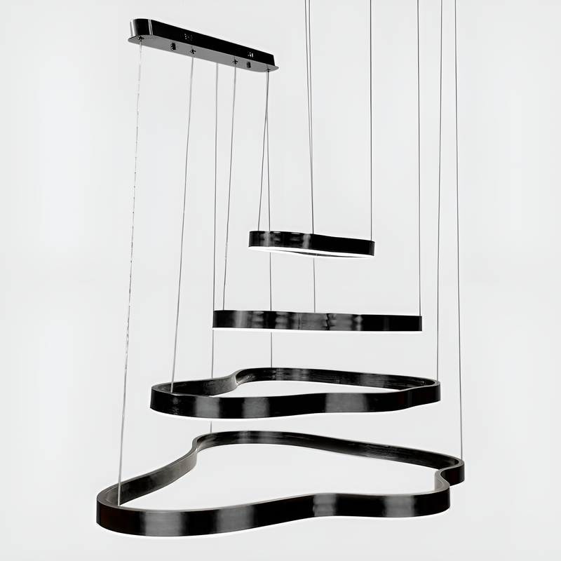 Люстра Celestial L-100cm 100W Black 250518-100004837