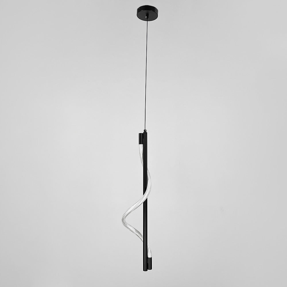 Підвісний світильник Rope L-60 Led 9W 4000K Black + White 250118-100004059