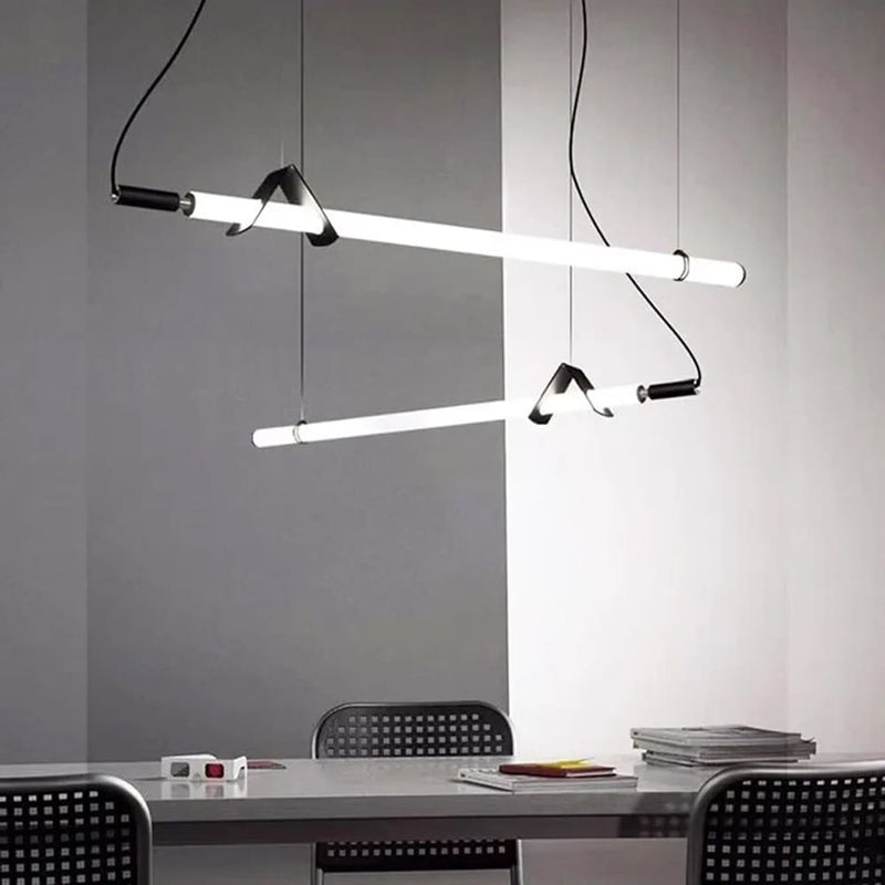 Підвісний світильник Tube L-100 см Led 16W 4000K Black 230618-100002220