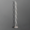 Напольний торшер Spiral 76W H-142cm White 250458-100004635