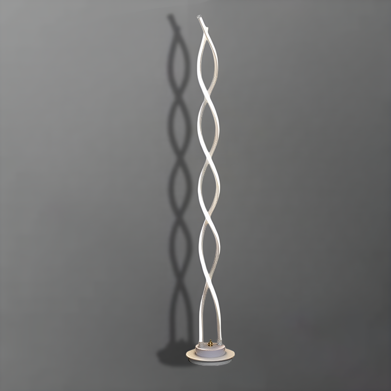 Напольний торшер Spiral 76W H-142cm White 250458-100004635