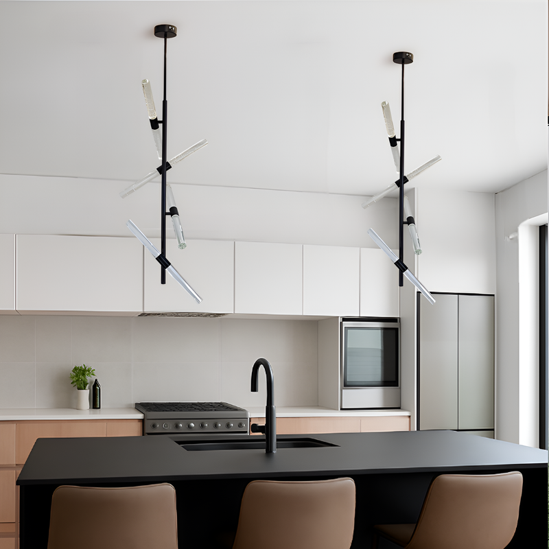 Люстра Tree 4000К 20W Ledх8 Black 250535-100005016