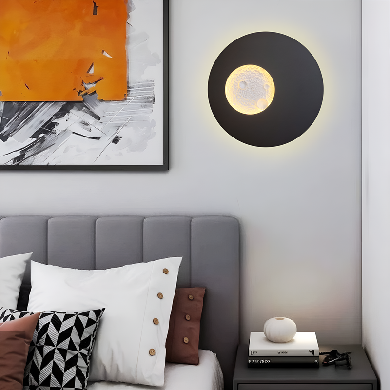 Настінний світильник Cosmic Light 1 Circle L-22cm Black 250618-100005055
