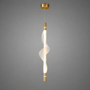 Світильник підвісний золотий з рель'єфним плафоном L - 60 cm / 80 cm Led Gold Silk 260822-100008628