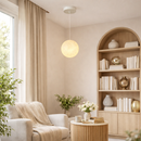 Підвісний світильник білий D-25 cm / 30 cm E27 Lightness Balls 260218-100007468