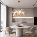 Люстра підвісна золота D - 55 cm / 75 cm Led 48W / 72W Gold Flower 260822-100008633