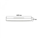 Стельові світильники чорні D-40 cm / D-50 cm H-4.7 cm Led 3000K-6000K Black Basic Round 260164-100007168