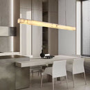 Підвісна люстра біла з імітацією мармуру L-100 cm / L-120 cm / L-150 cm Led White Marble 251018-100006438