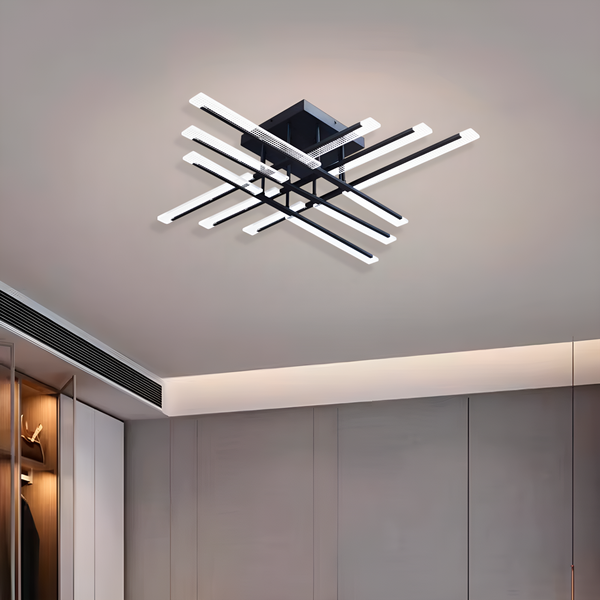 Люстра Geometry 12 L-95cm 40W Black 250535-100004987