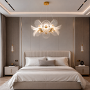 Люстра підвісна золота D - 55 cm / 75 cm Led 48W / 72W Gold Flower 260822-100008633