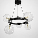 Люстра Bubbles 5 Iona Black Clear 250418-100004630