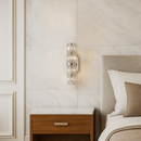 Світильник настінний H-40 cm G4x4 Crystal Shine Chrome+Transparent Plane 251176-100006627