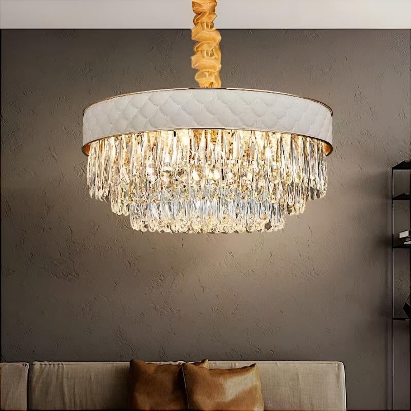 Люстра підвісна Crystal D-50cm / D-60cm / D-80cm E14 250535-100004991