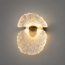 Світильник настінний золотий H - 25 cm  Led 6W Gold Flower 260822-100008636