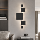 Бра Molecular squares L-104 см Black 230941-100002512