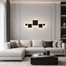 Бра Molecular squares L-104 см Black 230941-100002512