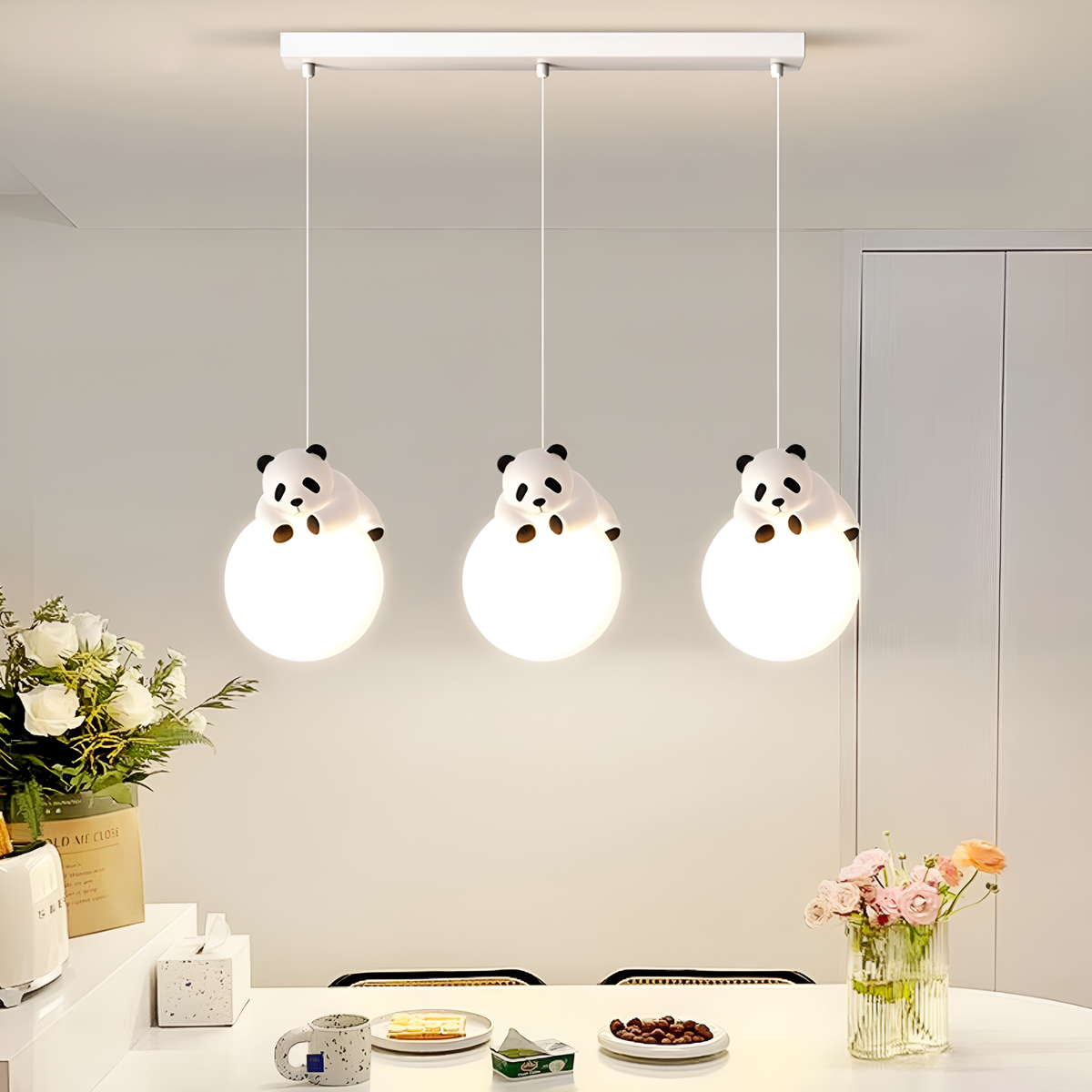 Підвісна люстра Pets Panda E27 White 250431-100004418