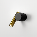 Настінний світильник зі спотом у чорно-золотому корпусі L-14 cm Led 3W Black+Gold Spoty 250818-100005766