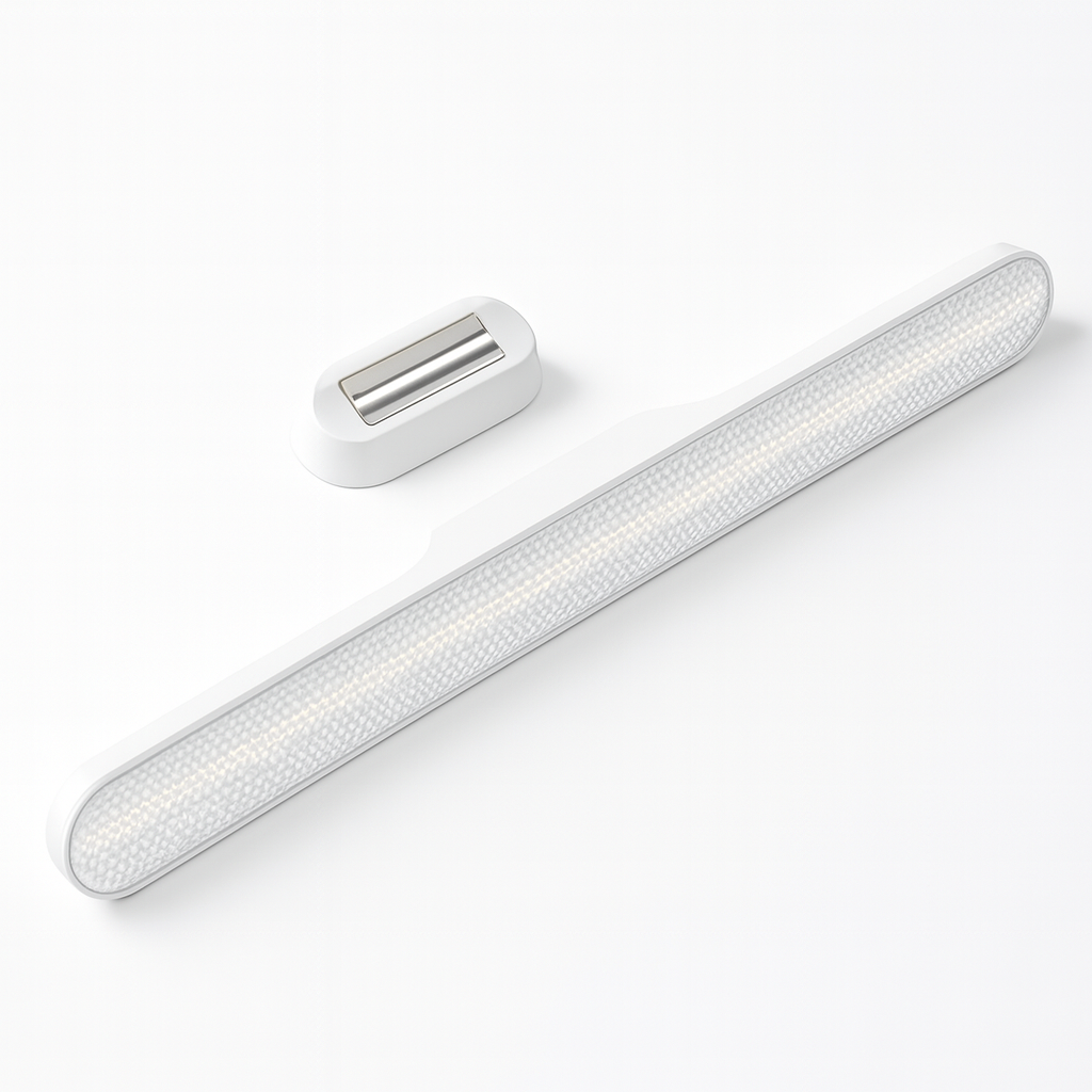 Світильник акумуляторний білий автономний з прозорим розсіювачем Led 2W White Transparent E Plain 251173-100006634